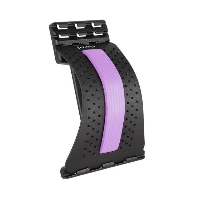 Масажер для спини та попереку HMS PRP01, чорно-фіолетовий