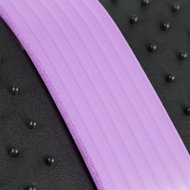 Масажер для спини та попереку HMS PRP01, чорно-фіолетовий