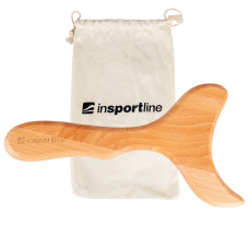 Антицеллюлитная массажная лопатка inSPORTline Baqshee 100 коричневый