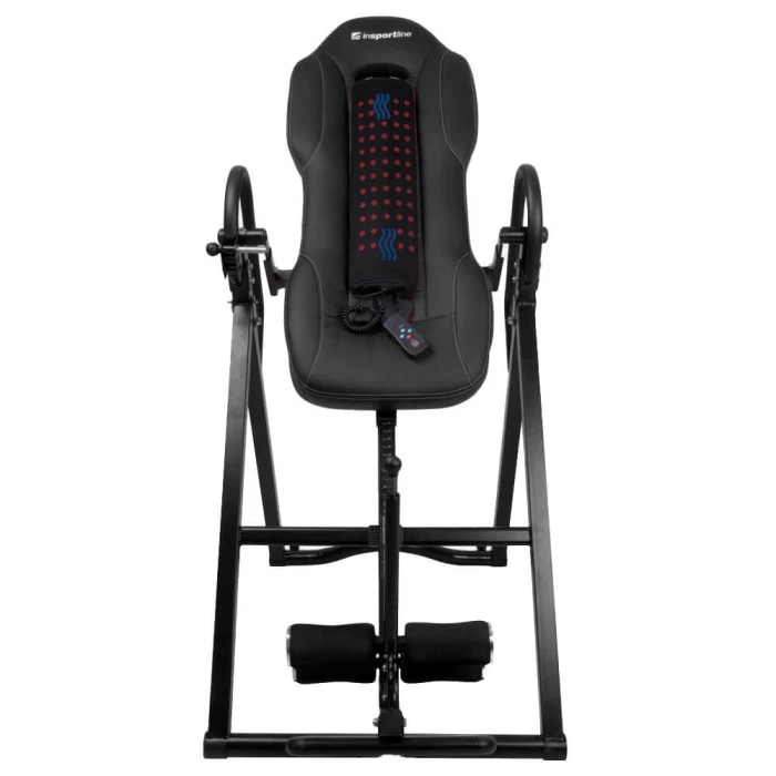 Інверсійний стіл з підігрівом inSPORTline Inverso Heaty, чорний
