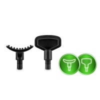 Массажный многофункциональный пистолет 8 насадок NS-500 Neo-Sport розовый