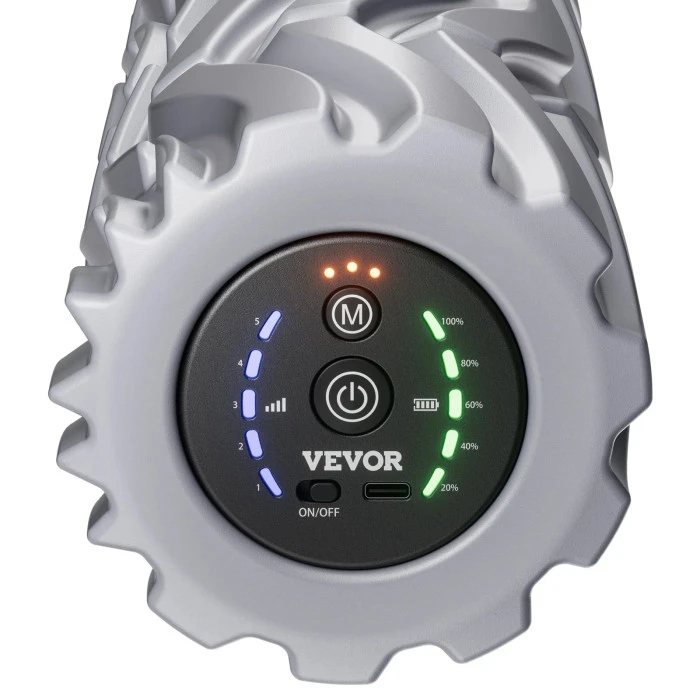 Массажный ролик VEVOR HY-5007, серый