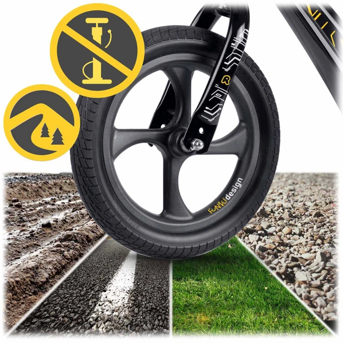 Біговел Ricokids FUNNU чорний