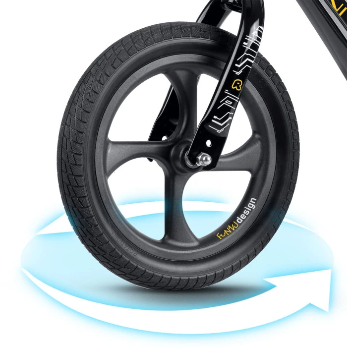 Біговел Ricokids FUNNU чорний