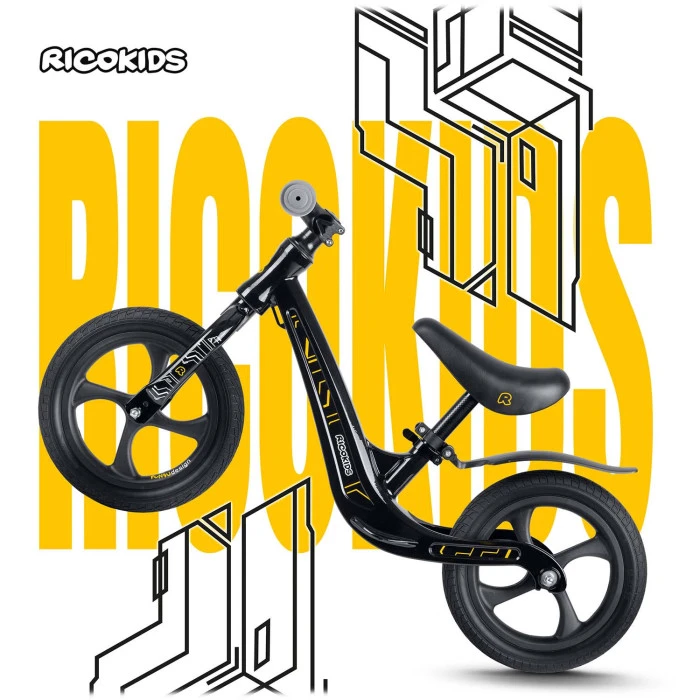 Біговел Ricokids FUNNU чорний