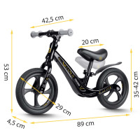 Біговел Ricokids FUNNU чорний