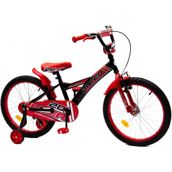 Детский велосипед Vivo. RACER 20 черно-красный универсальный