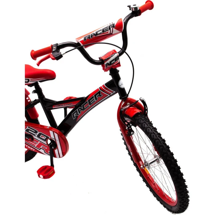 Детский велосипед Vivo. RACER 20 черно-красный универсальный