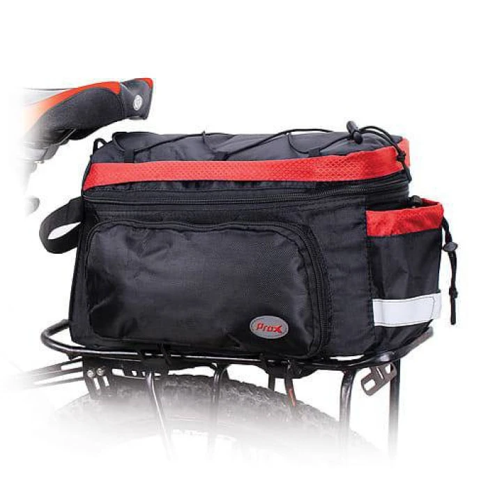 Сумка на багажнік PROX DAKOTA 035 15L чорно-червона