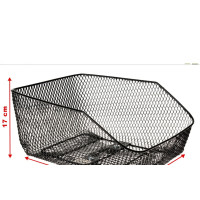 Корзина для багажника сетчатая БП-7, разрез, черная /прикрученная/