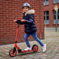 Самокат HUDORA BIGWHEEL Up 200 (14452) красный