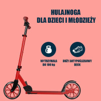 Самокат HUDORA BIGWHEEL Up 200 (14452) красный