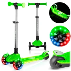 Самокат дитячий триколісний Ricokids Jelly зелений