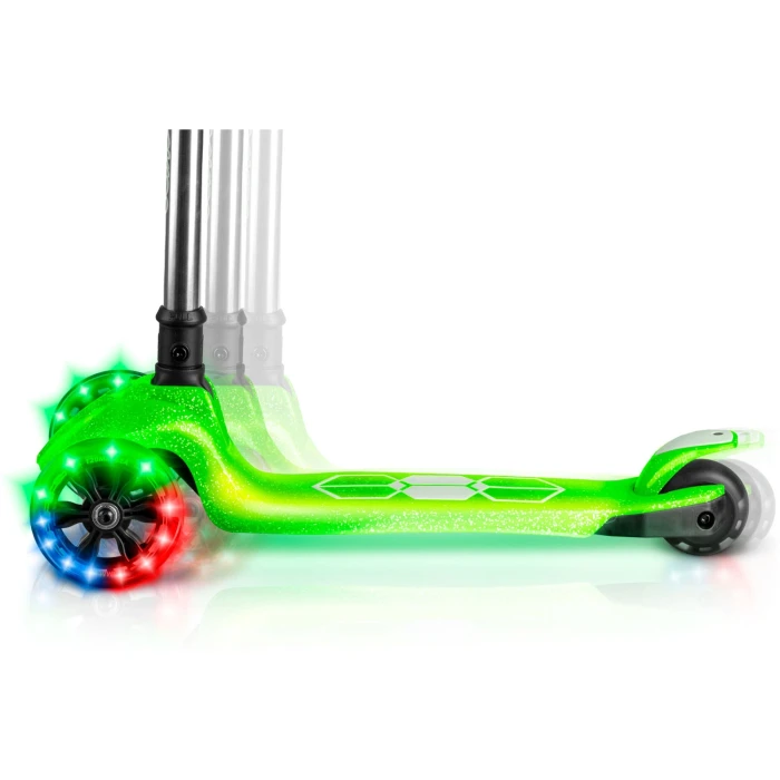 Самокат дитячий триколісний Ricokids Jelly зелений