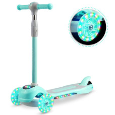 Самокат детский трехколесный Ricokids Piko мятный