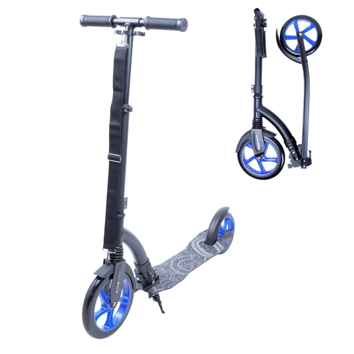 Самокат WORKER Span синьо-чорний