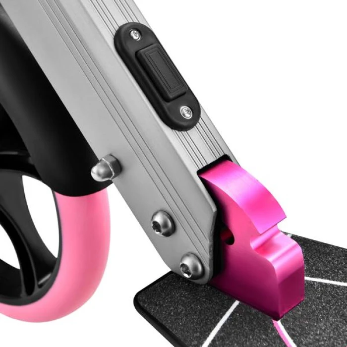 Самокат складний Nils Extreme HM127 сіро-рожевий