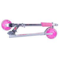 Самокат складний WORKER Racer з освітленими колесами   