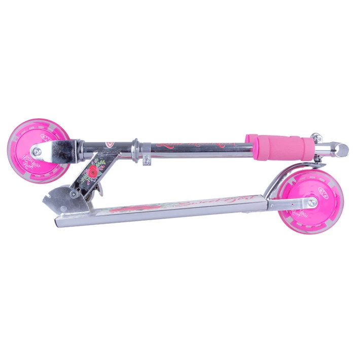 Самокат складной WORKER Racer с освещенными колесами