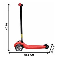 Трехколесный самокат kettler quizzy