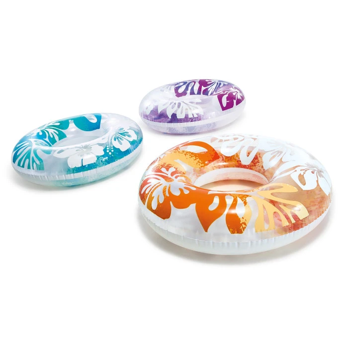 Круг надувной для плавания INTEX 59251 оранжевый, 91 см