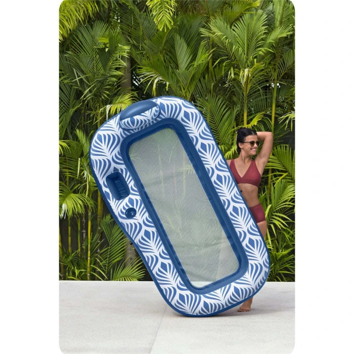 Матрас надувной с навесом Bestway 43732, 198 х 112 см