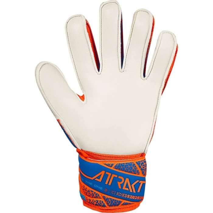 Перчатки вратарские Reusch Attrakt Solid Junior 5572515 2290 г.8, оранжево-синие