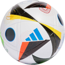 Мяч футбольный Adidas Euro24 Fussballiebe League IN9367 размер 5, бело-черный
