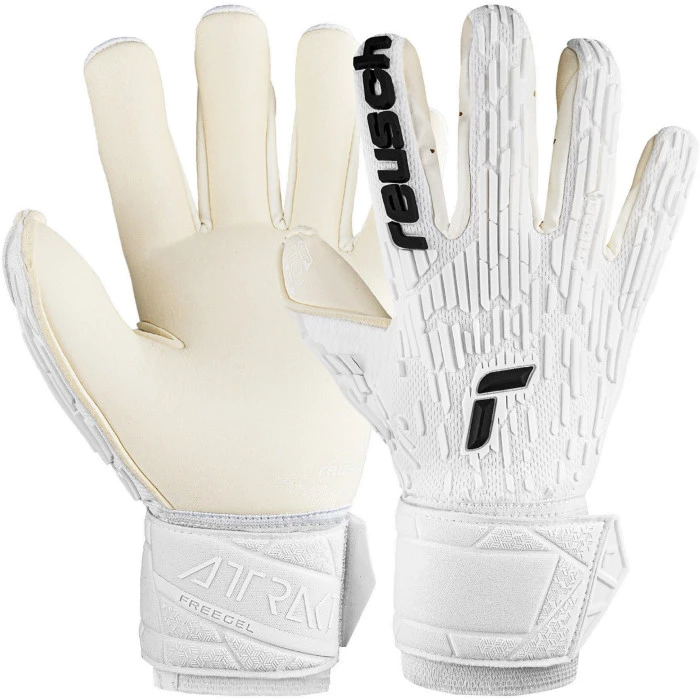 Перчатки вратарские Reusch Attrakt Freegel Gold X р.8, белые