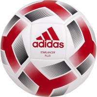 Футбольный мяч Adidas Starlancer Plus IA0969 размер 5, бело-красный
