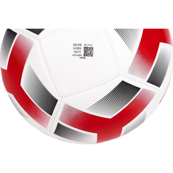 Футбольный мяч Adidas Starlancer Plus IA0969 размер 5, бело-красный