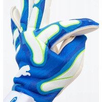 Перчатки вратарские Puma Ultra Ultimate Hybrid Sun 41858 02 р.10,5, голубовато-белые