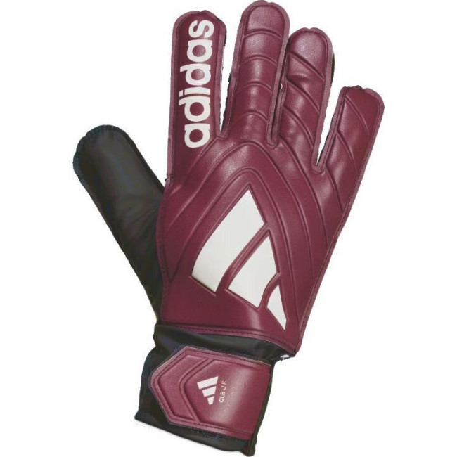 Рукавички воротарські Adidas Copa Club IQ4017 р. 9,5, бордово-білі