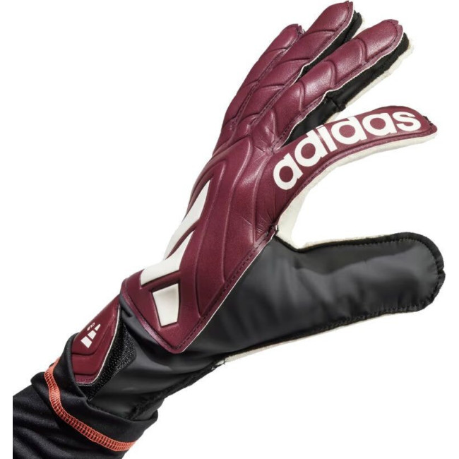 Рукавички воротарські Adidas Copa Club IQ4017 р. 9,5, бордово-білі