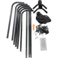 Сітка тренувальна для футболу Enero Rebounder 160 x 132 x 132 см, чорна