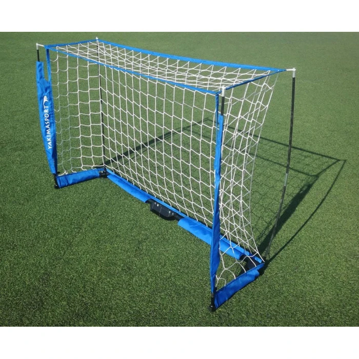 Ворота футбольные YakimaSport UNI 180 x 120 см, сине-белые
