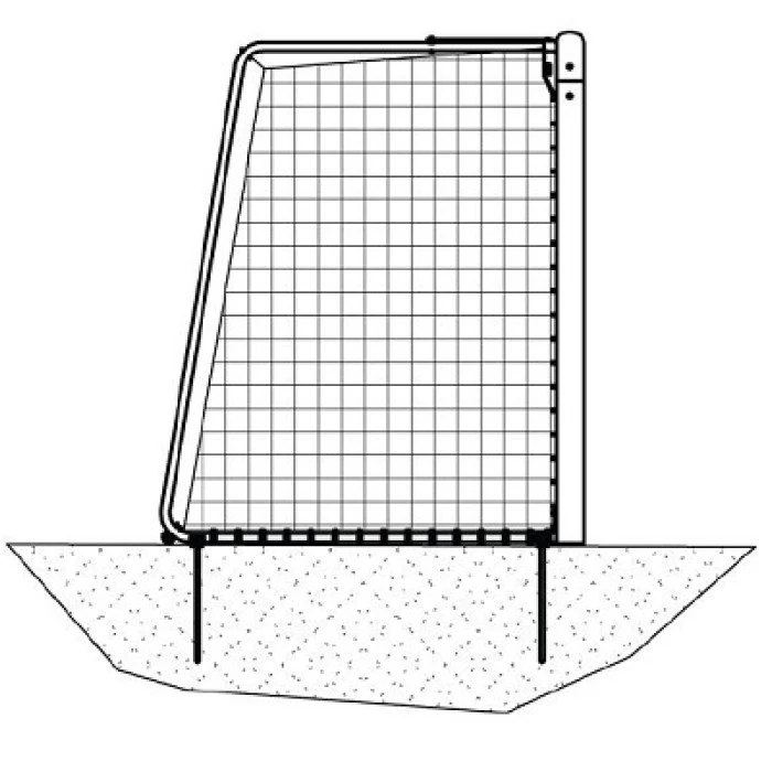 Ворота футбольні 5х2 м тип 3 (переносні)