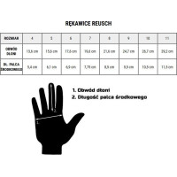 Перчатки вратарские Reusch Attrakt Silver Junior 5572214 2500 г.7, оранжево-синие