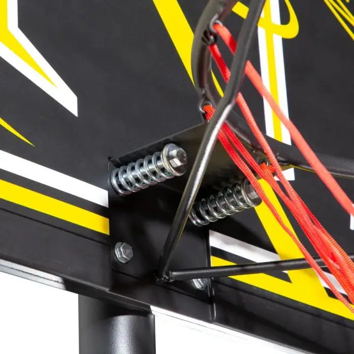 Стійка баскетбольна NILS ZDK019E 305 см, чорно-жовта