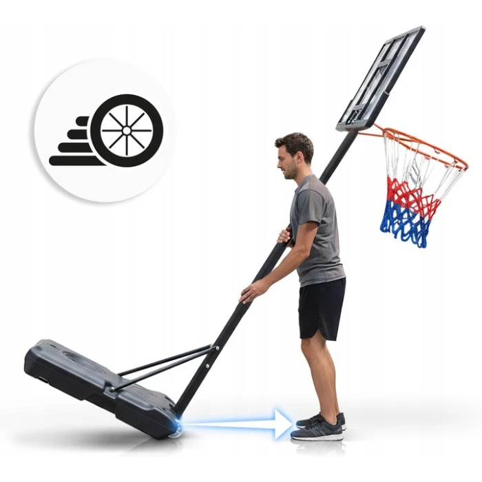 Стойка для баскетбола Neo-Sport NS-280 150-210 см, черная