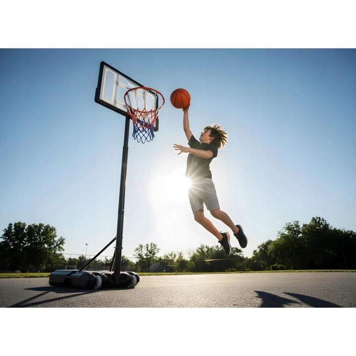 Стойка для баскетбола Neo-Sport NS-280 150-210 см, черная