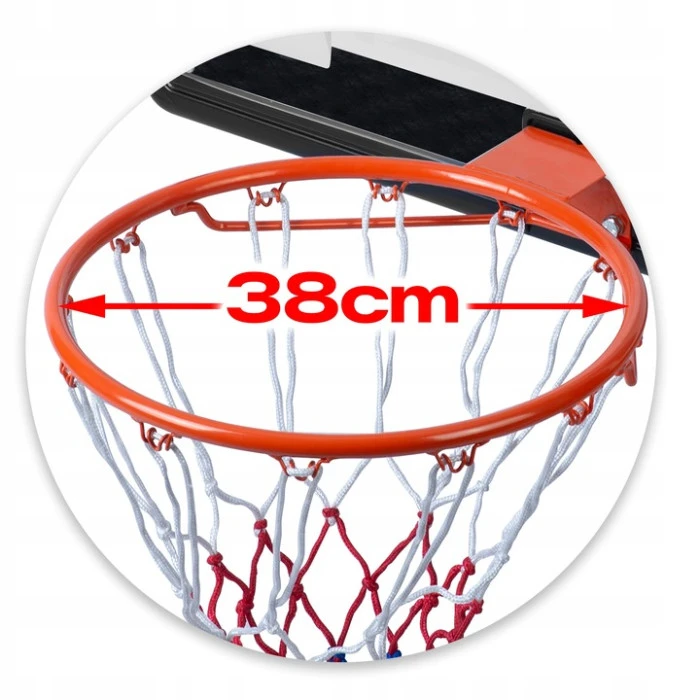 Стойка для баскетбола Neo-Sport NS-280 150-210 см, черная