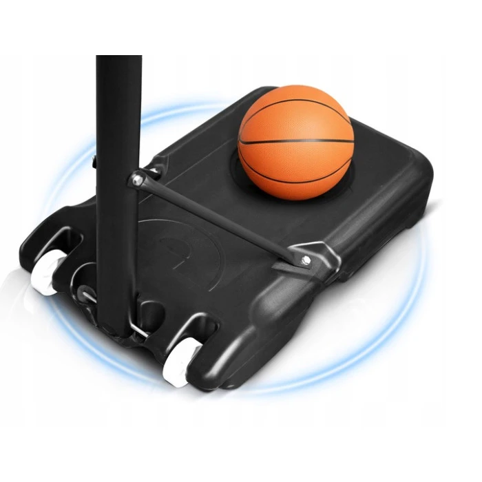 Стойка для баскетбола Neo-Sport NS-280 150-210 см, черная