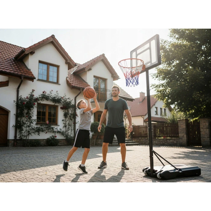 Стойка для баскетбола Neo-Sport NS-280 150-210 см, черная