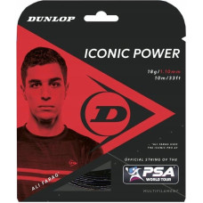 Струни для сквошу Dunlop Iconic Power, чорні