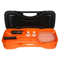 Набор для бадминтона 2 ракетки + 2 волана + сетка + чехол NILS ZSB1