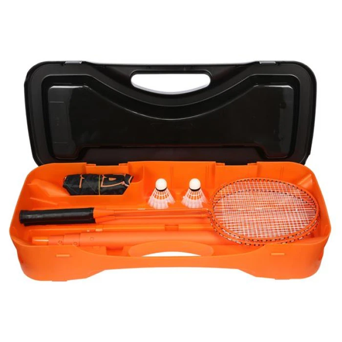 Набор для бадминтона 2 ракетки + 2 волана + сетка + чехол NILS ZSB1