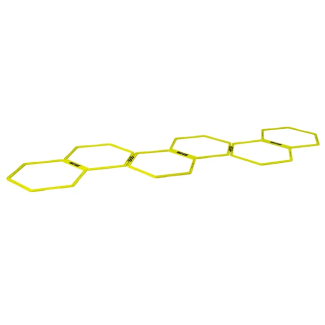 Шестиугольная координационная лестница для упражнений inSPORTline HexLed