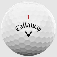 Мячи для гольфа Callaway Chrome Soft X 3шт, белые
