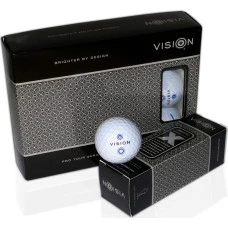 Мячи для гольфа Vision PRO-TOUR X*WJB 12 шт, бело-синие
